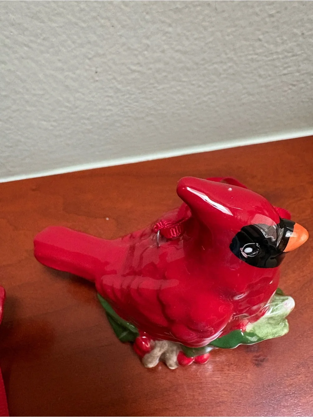 Blue Sky Clayworks cardinal ornaments